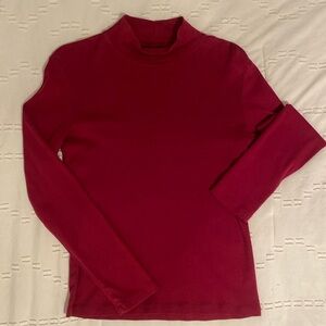 womens red long sleeve shirt